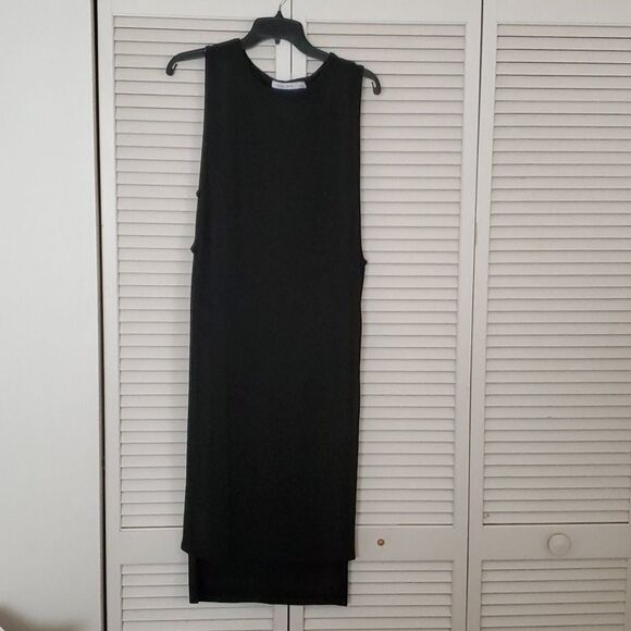BISHOP YOUNG black multi layer mini dress - Picture 1 of 6